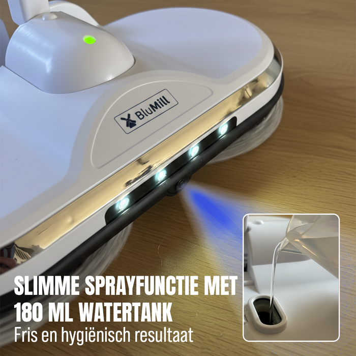 BluMill PowerMop™ – Snoerloze Spray Dweil